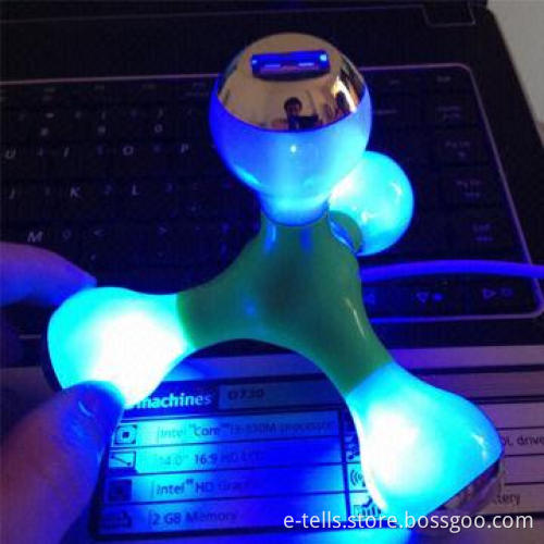 4 Ports USB Hub with Color Light, Version 1.1 and 2.0 Optional